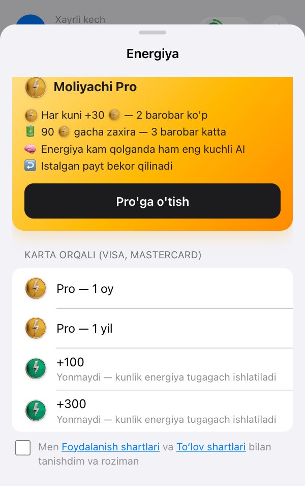 Karta orqali to‘lov